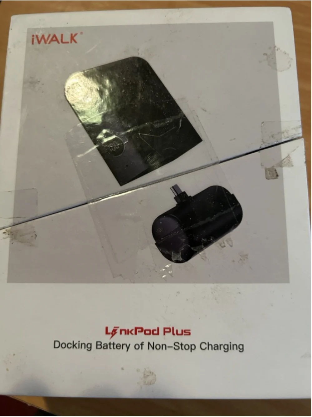 iWalk LinkPod Plus Docking Battery of Non-Stop Charging White Model LFP001C